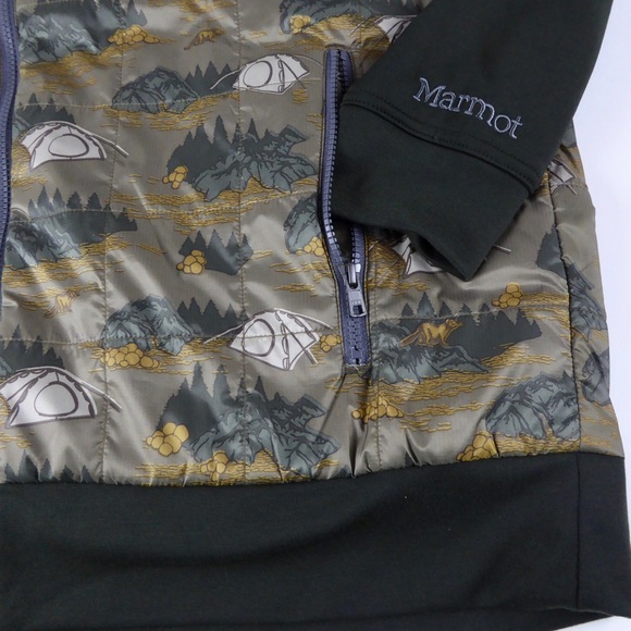 Marmot Martis Peak Hoodie Camping Camo NWT Hoody - Picture 6 of 13